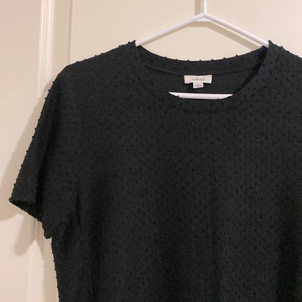 Long black tshirt - Wilfred medium